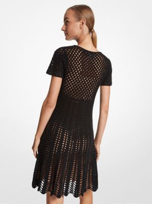 Michael kors hot sale crochet dress