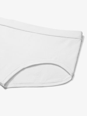Stretch Viscose Briefs in OPTIC WHITE | Michael Kors