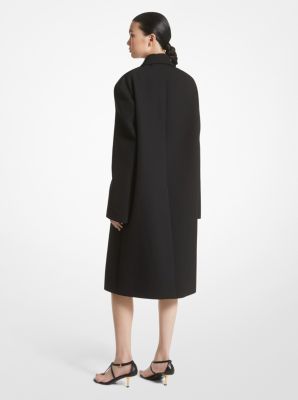 Bonded Wool Blend Gabardine Overcoat image number 0