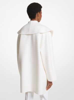 Double Faced Wool Melton Clutch Coat