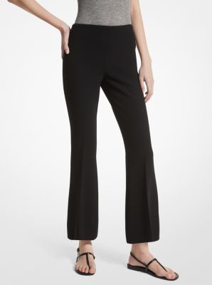 Double Faced Stretch Wool Cropped Pants image number 0