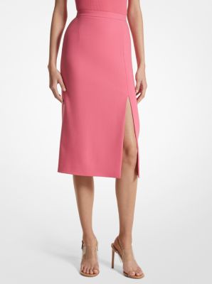 Crepe Slit Pencil Skirt | Michael Kors [US]