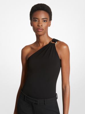 Michael kors one shoulder on sale top