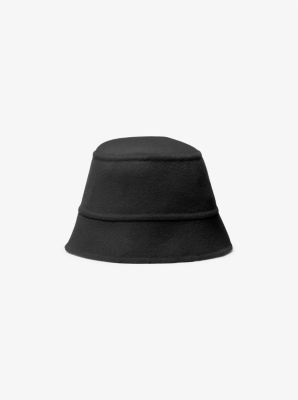Gorro de lana Melton Bucket in NEGRO | Michael Kors