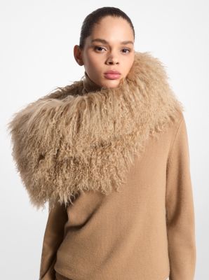 Mongolian Shearling Stole image number 1