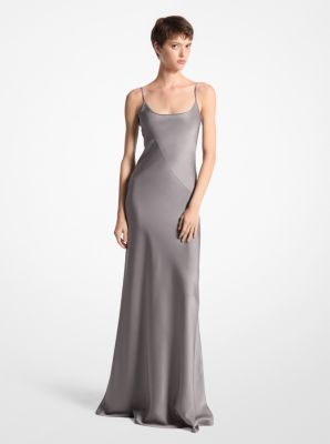 Satin Charmeuse Slip Gown image number 0