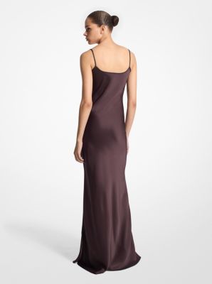 Satin Charmeuse Slip Gown