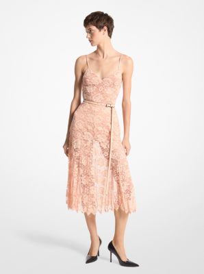 Floral lace dress michael kors on sale