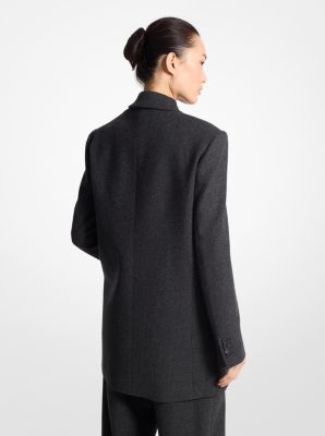 Michael kors black blazer best sale