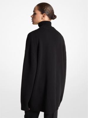 Cardigan oversize in cashmere image number 1