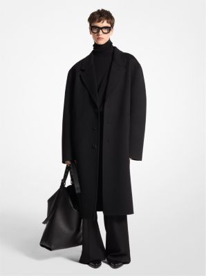 Double Faced Wool Melton Coat