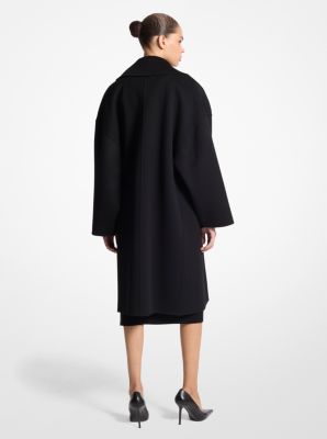 Double Faced Wool Melton Clutch Coat image number 1