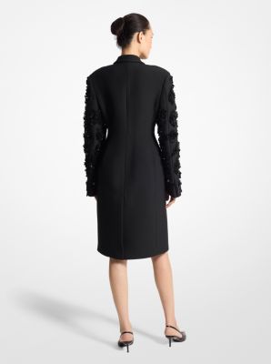Wool Blend Gabardine Double-Breasted Carved Jacket image number 1
