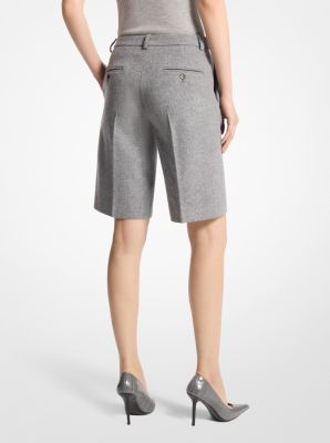 Wool Doeskin Bermuda Shorts image number 1