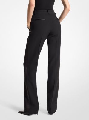 Double Crepe Sablé Tuxedo Trousers image number 1