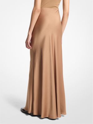 Satin Charmeuse Skirt image number 1