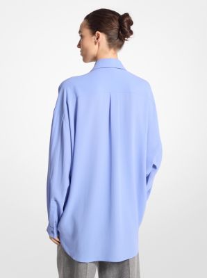 Silk Georgette Oversized Shirt image number 1