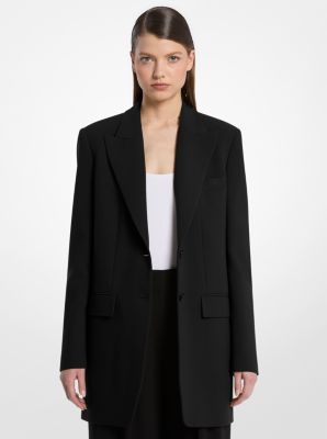 Michael Kors Collection Wool Serge Boyfriend Blazer