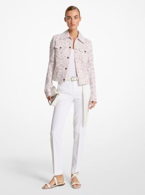Veste en dentelle tressée fleurie