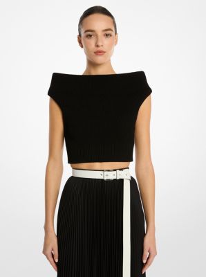 Crepe Stretch Viscose Bateau Top image number 0