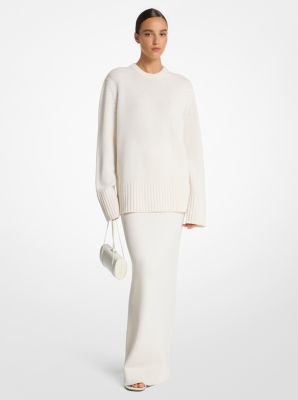 Pullover oversize in cashmere image number 0