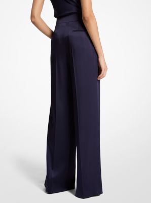 Double Faced Satin Charmeuse Pants