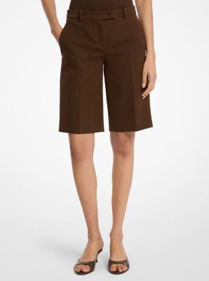 Stretch Cotton City Shorts