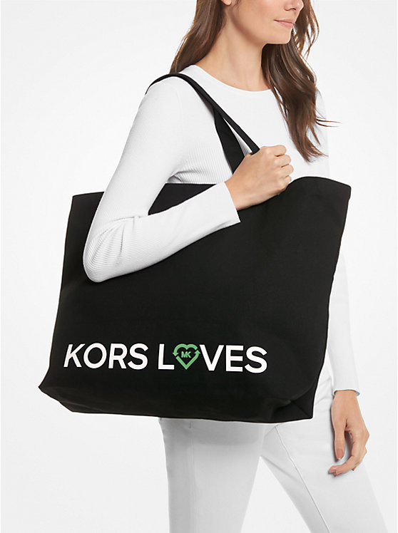 KORS LOVES Tote Bag image number 3