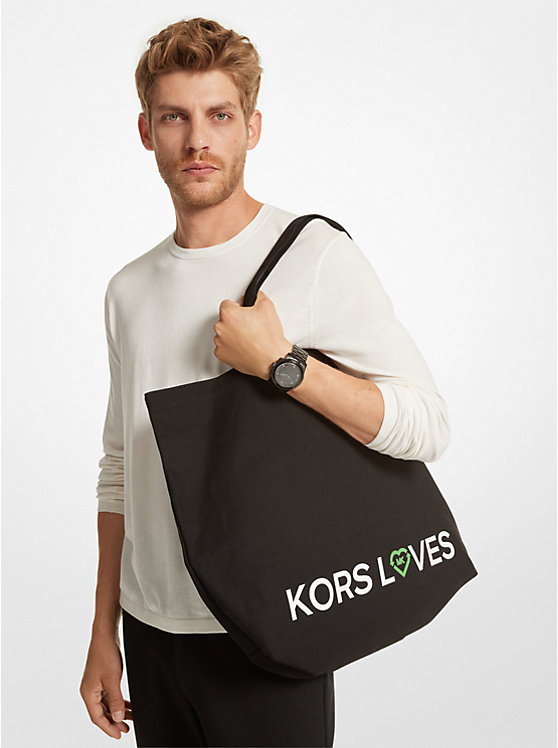 KORS LOVES Tote Bag image number 4