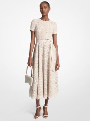 Corded Floral Lace Dance Dress