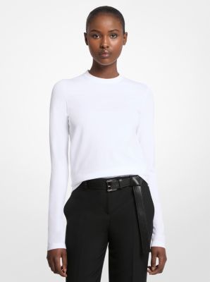 Stretch Viscose Long-Sleeve Shirt