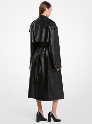 Plongé Leather Trench Coat | Michael Kors [US]