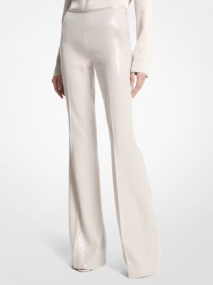 Sequined Flared Pants