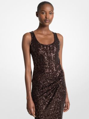 Sequined Stretch Bodysuit