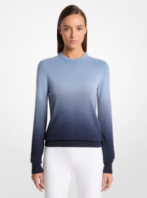 Suéter de cachemira con efecto ombré