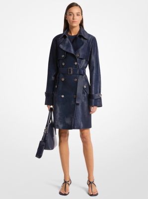 Gabardina de pelo de becerro