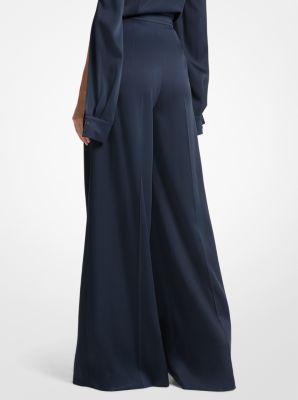 Pantalón palazzo de satén