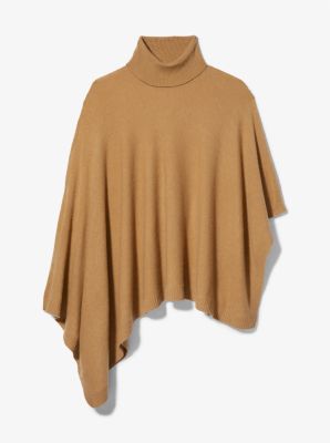 Cashmere Asymmetric Poncho