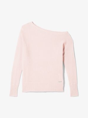 Cashmere Off-The-Shoulder Sweater