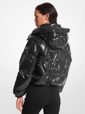 Glossy Nylon Puffer Jacket - Women - Ready-to-Wear