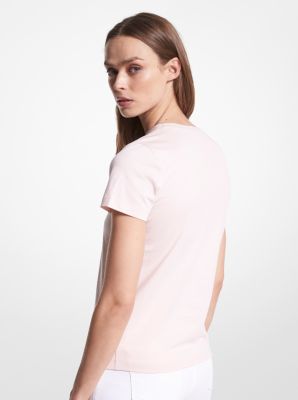 Michael kors t store shirt womens pink