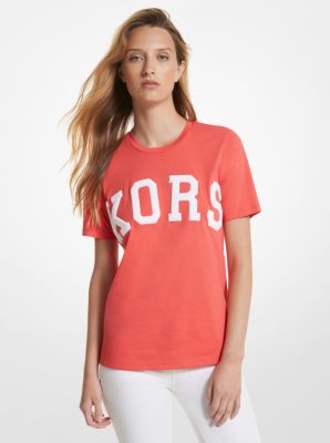 Michael kors t shirt cheap womens pink