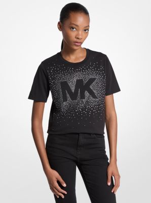 Embellished Logo Cotton T-Shirt