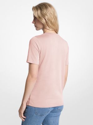 Embellished Logo Cotton T-Shirt