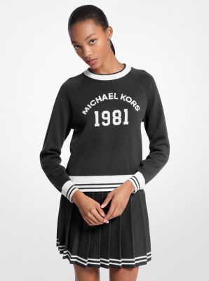 Logo Cotton Blend Sweater