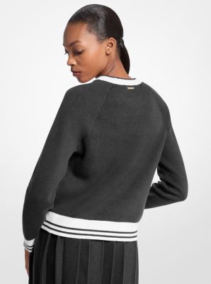 Logo Cotton Blend Sweater