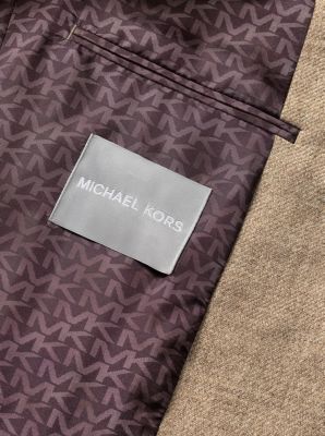 Blazer in lana naturale in BEIGE | Michael Kors