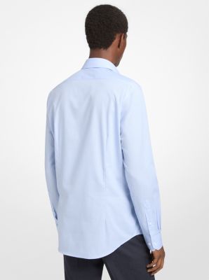 Slim-fit-Anzughemd aus Stretch-Baumwolle image number 1