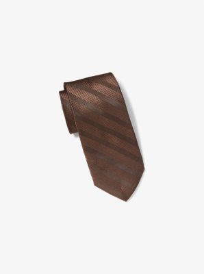 Striped Silk Tie image number 0