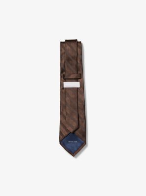 Striped Silk Tie image number 1